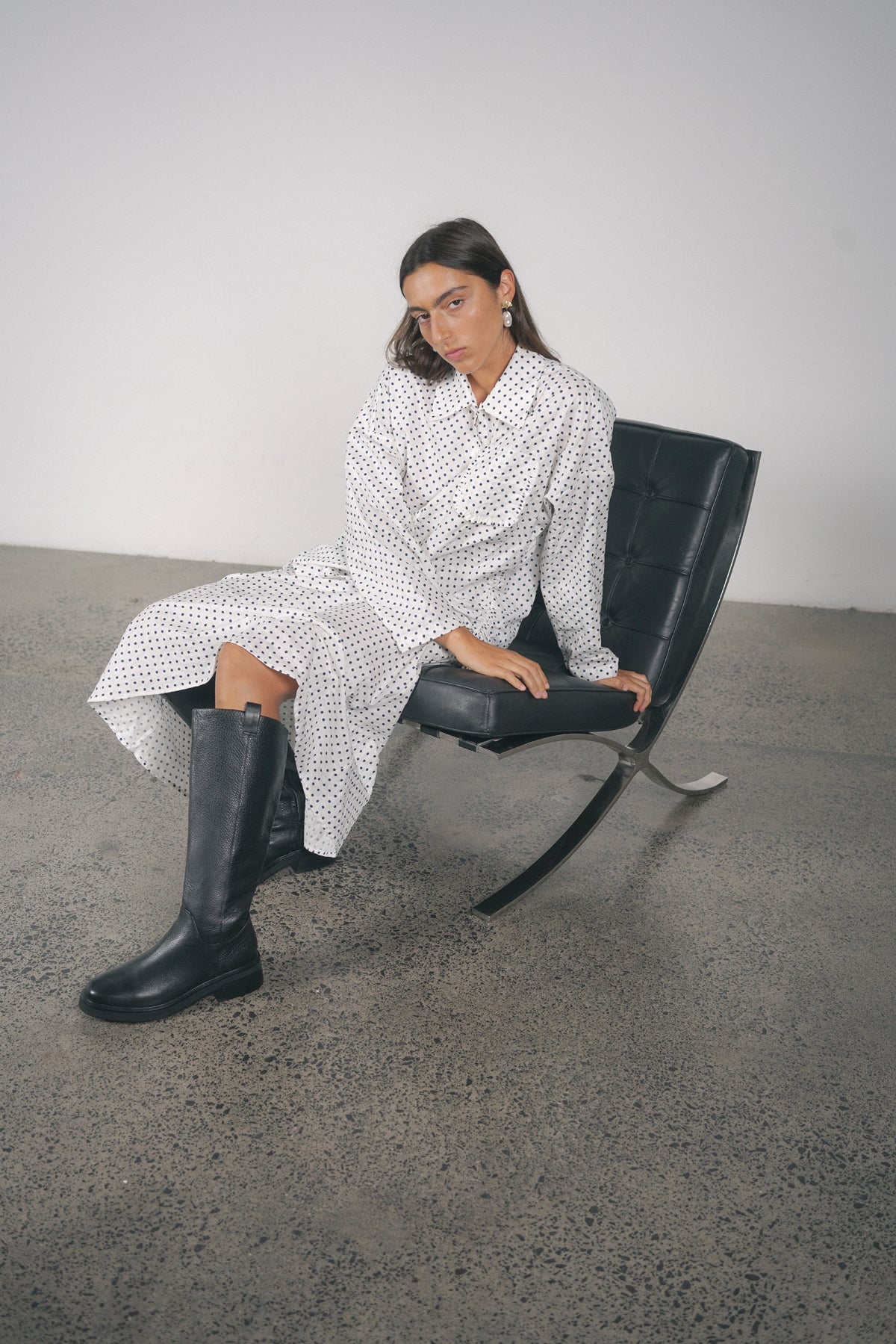 Celine Long Boot | Bronwyn Footwear | Designer Leather Shoes