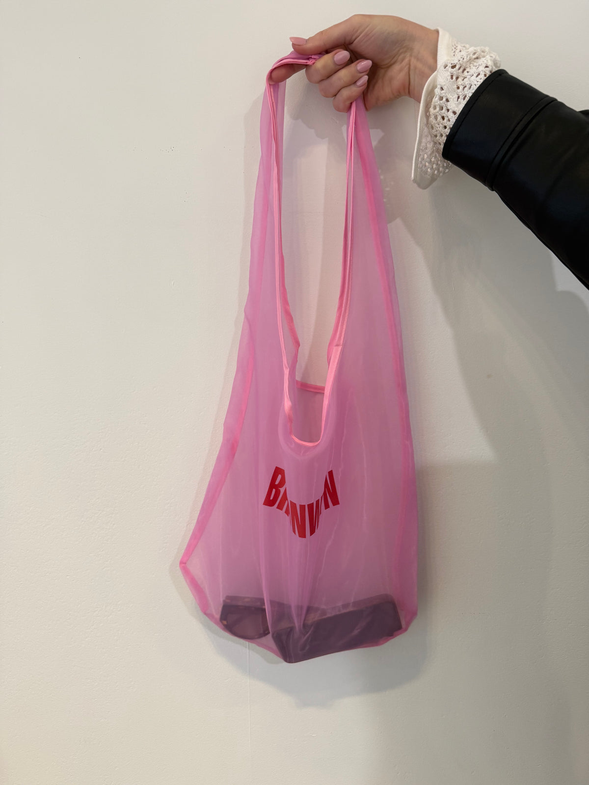 Bronwyn Mesh Tote pink